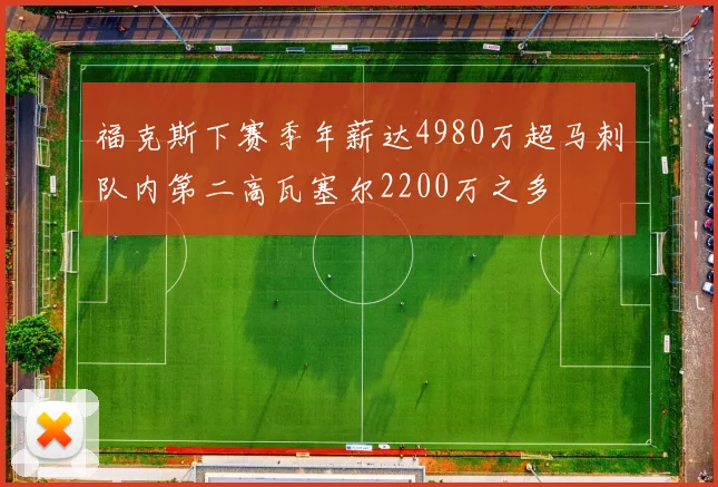 福克斯下赛季年薪达4980万超马刺队内第二高瓦塞尔2200万之多