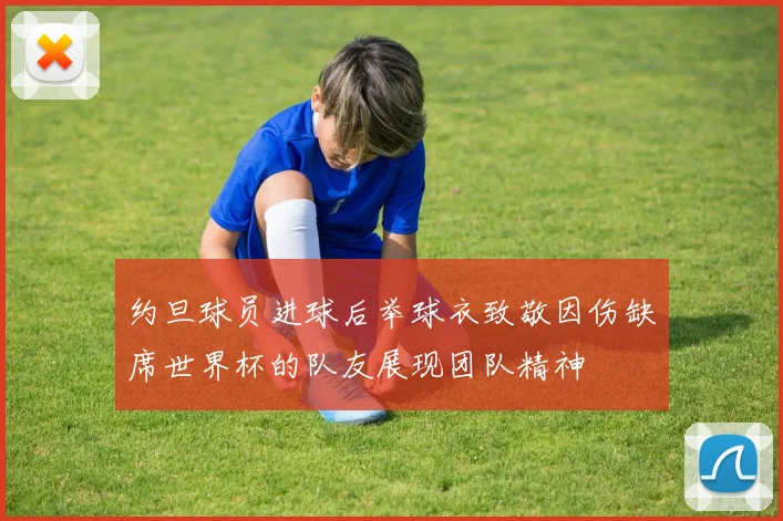 约旦球员进球后举球衣致敬因伤缺席世界杯的队友展现团队精神